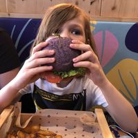 Kids loved  it . Cheesy cecio with patate savory  at Flower Burger - Corso Garibaldi in Milan