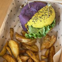 Vegan options   at Flower Burger - Corso Garibaldi in Milan