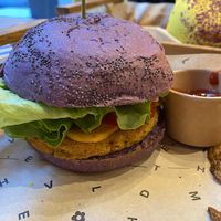 100% vegan - everything!  at Flower Burger - Corso Garibaldi in Milan