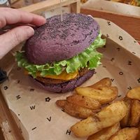 Vegan burger at Flower Burger - Corso Garibaldi in Milan