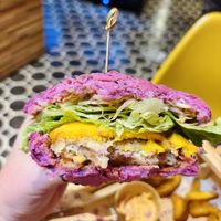 Chicken style patty burger   at Flower Burger - Corso Garibaldi in Milan