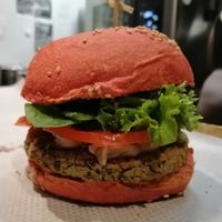 autumn special edition, Super Shroom Burger at Flower Burger in Amsterdam