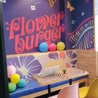 Cozy  at Flower Burger in Amsterdam