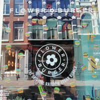 Hartenstraat 29H at Flower Burger in Amsterdam