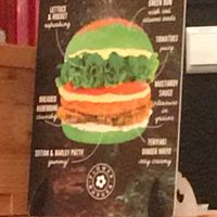   at Flower Burger in Amsterdam