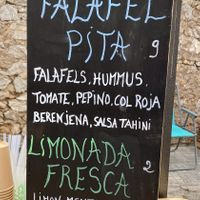   at Falafel Stand in Mallorca