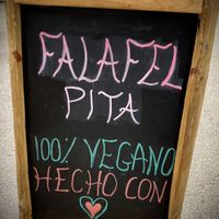   at Falafel Stand in Mallorca