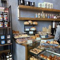 A few vegan options   at Room and Rumours Coffee in Edinburgh