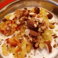 Mus de chia. at La Vermuteria in Solsona