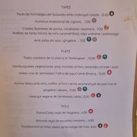 La Carta at La Vermuteria in Solsona