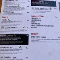 Menu   at Chilli Fusion Streetfood in Porec