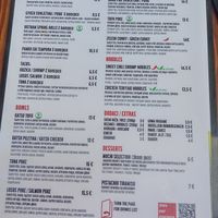 Menu at Chilli Fusion Streetfood in Porec