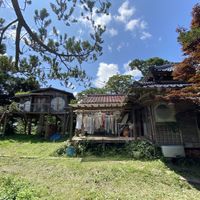 Next to the restaurant  at Rice Terrace Cafe in Isumi