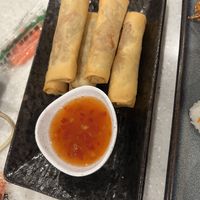 Veg spring rolls   at J Shinsen Express in Indooroopilly
