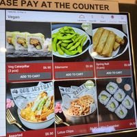 Vegan menu 2  at J Shinsen Express in Indooroopilly