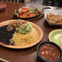 Vegetarian Fajitas. Delicious!!!  at Don Perico in Napa