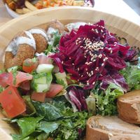 falafel salad at Plant Cafe & Kitchen - Yeonnam in Seoul