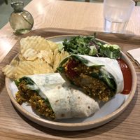 Scramble burrito at Plant Cafe & Kitchen - Yeonnam in Seoul
