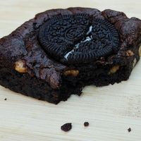 Oreo brownie - close-up at Plant Cafe & Kitchen - Yeonnam in Seoul