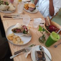 Falafel Wrap, Falafel Salad, Burger at Plant Cafe & Kitchen - Yeonnam in Seoul
