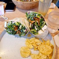 Tofu Caesar Wrap😍 at Plant Cafe & Kitchen - Yeonnam in Seoul