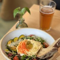 Hummus salad  at Plant Cafe & Kitchen - Yeonnam in Seoul