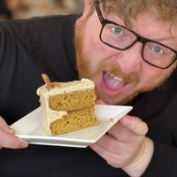 Pumpkin cake was a hit  at Plant Cafe & Kitchen - Yeonnam in Seoul