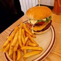 Plant cheeseburger👍 at Plant Cafe & Kitchen - Yeonnam in Seoul