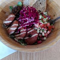 Falafel Salat at Plant Cafe & Kitchen - Yeonnam in Seoul