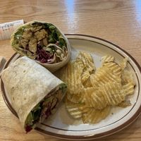 Tempeh wrap  at Plant Cafe & Kitchen - Yeonnam in Seoul