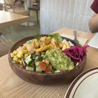 Another view of the chipotle bowl  at Plant Cafe & Kitchen - Yeonnam in Seoul