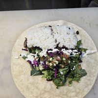 Steak & Beans Burrito 🌯 at Plant Cafe & Kitchen - Yeonnam in Seoul