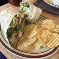 Tofu Caesar wrap  at Plant Cafe & Kitchen - Yeonnam in Seoul