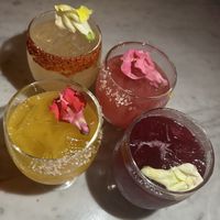 Margarita flight   at Tu Madre in West Hollywood