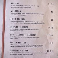 So many choices  at Tu Madre in West Hollywood