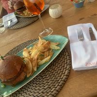 vegan burger! 🌱😍 at Zahara in Denia