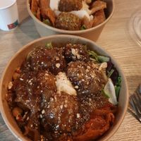 Champion and summer bowl at GangNam Falafel in Paris