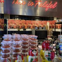 Inside  at GangNam Falafel in Paris