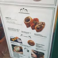 Menu part 3 at GangNam Falafel in Paris