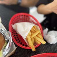 Fries  at GangNam Falafel in Paris