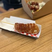 Corn dog  at GangNam Falafel in Paris