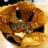 Hummus/Kimchi at GangNam Falafel in Paris