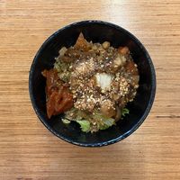 Champignon bowl at GangNam Falafel in Paris