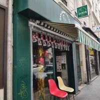 Entrance at GangNam Falafel in Paris