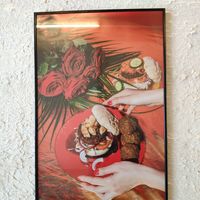 Pic at GangNam Falafel in Paris