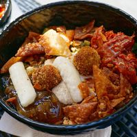 Kimchi bowl at GangNam Falafel in Paris