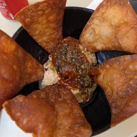 Kimchi hummus at GangNam Falafel in Paris