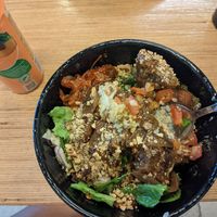 Champignon bowl at GangNam Falafel in Paris