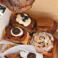 Cinnamon rolls & cake   at Leni's Sweet and Salty in Maulburg