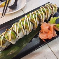 Avocado sushi roll at Saute Sushi 素特•素司 in Central Singapore